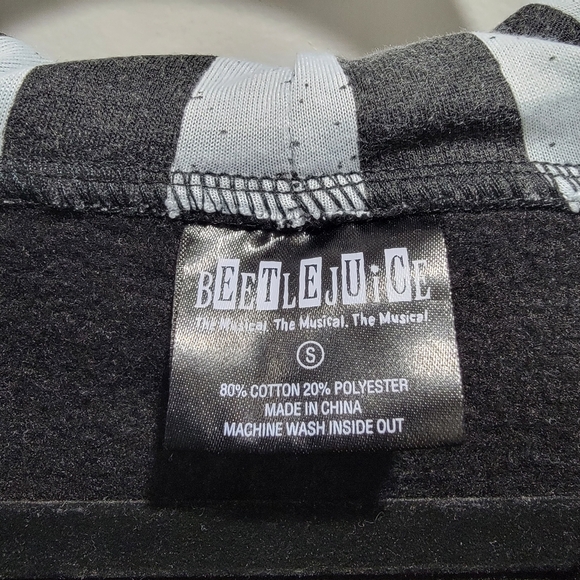 Beetlejuice the Musical Bundle "It's Showtime" Zippered Hoodie, Socks, and Tote - Picture 6 of 17